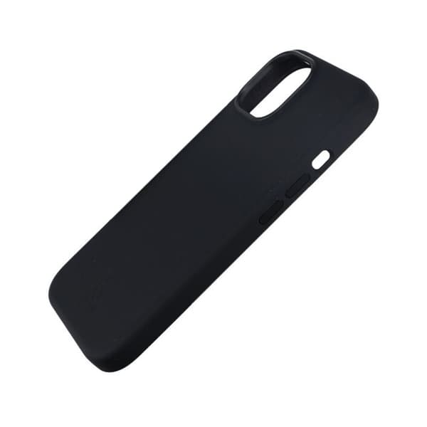 iPhone 15 Silikonecover Rvelon MagSafe - Sort Svart black