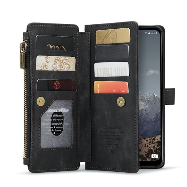 CASEME Samsung Galaxy A04s / A13 5G Etui Multifunktionel Sort