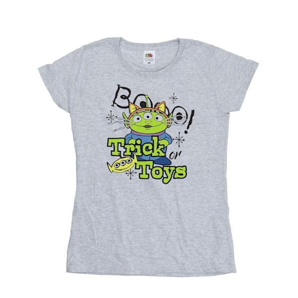 Toy Story Dame/Kvinder Trick Or Toys Alien Halloween T-Shirt L Sports Grey L