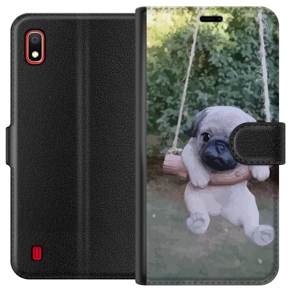 Samsung Galaxy A10 Pung Etui Sød Hundehvalp