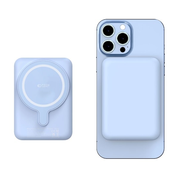 Tech-Protect 5000 mAh MagSafe Powerbank LifeMag Sininen