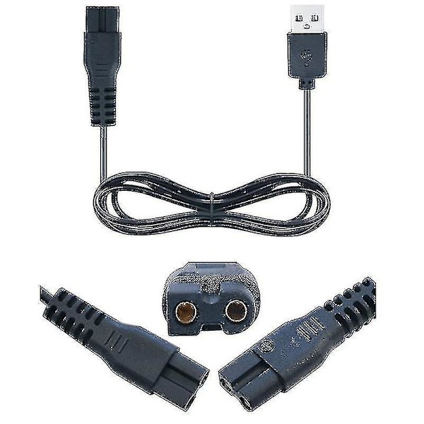 Elektrisk kæledyrsshaver USB-opladningskabel Strømkabel til C6/c7 Hårklipperopladning