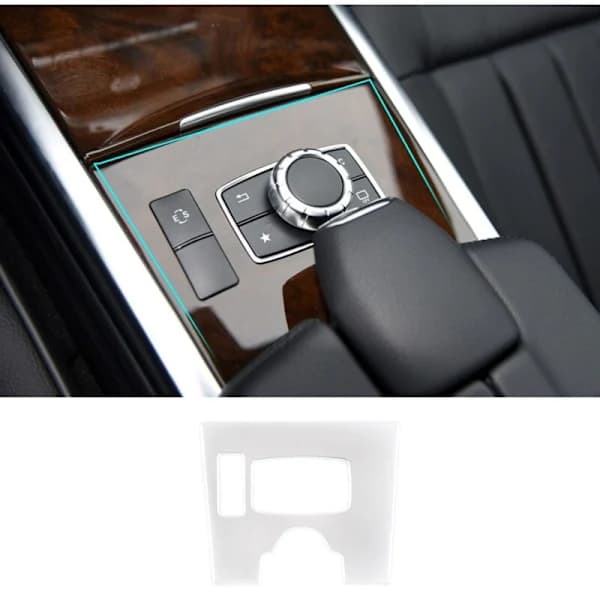 Krom Sølv Central Kontrolknap Panel Cover Trim til E-Class W212 2008-2015[co]