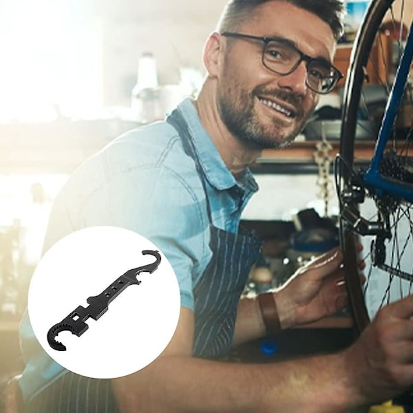 Multifunktionel skruenøgle cykel combo reparation sportsværktøj multifunktionel knogleskrue og relateret reservedel til