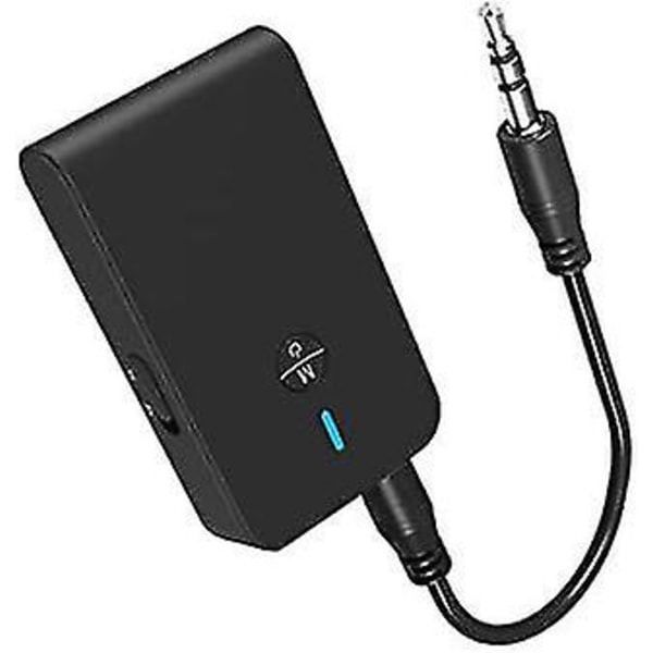 Bluetooth 5.0 Sender og Modtager, 2-i-1 Trådløs Bluetooth Adapter, Lav Forsinkelse Bluetooth Lydadapter Til TV, Biler, Hjemme-Lydanlæg