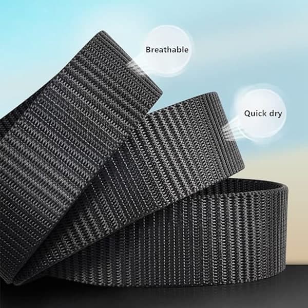 5-pack nylon militärt taktiskt bälte Webbing Canvas utomhus Web Be[CO]