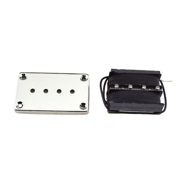 4-strengers elektrisk bass pickup keramikk pickup krom pickup gitar tilbehør [hsf]