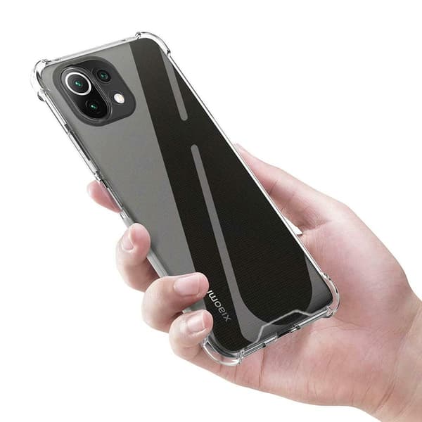 Støtsikkert Mobilskall Xiaomi Mi 11 Lite 5G - Transparent Transparent transparent