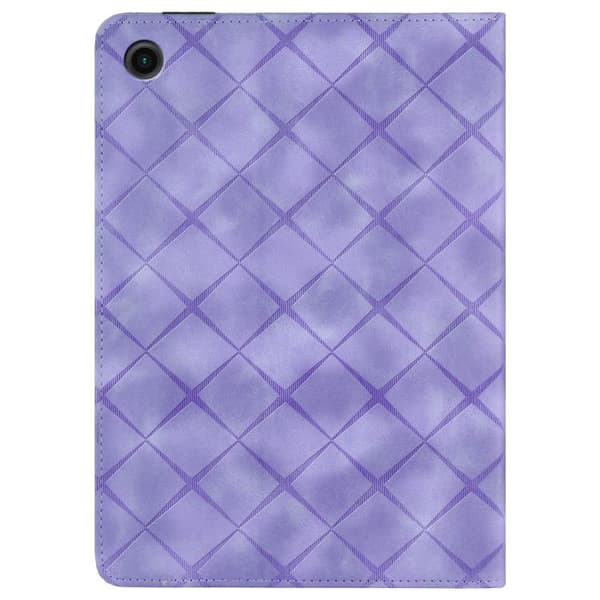 Samsung Galaxy Tab A9+ / A11+ Etui i rombepreging Lila