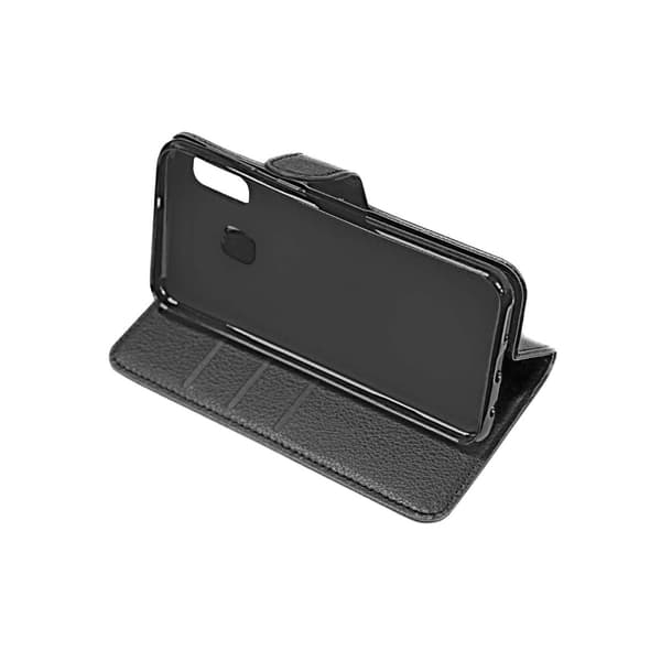 Samsung Galaxy A20e Wallet Case with Stand - Black Svart black
