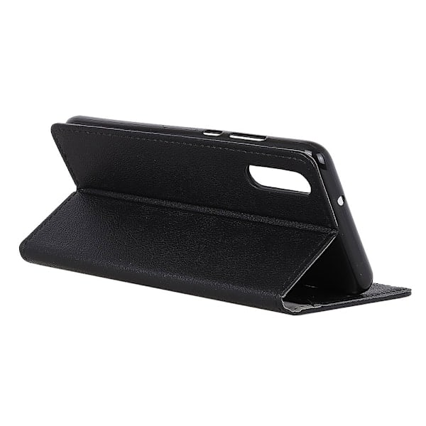 Sony Xperia 10 II - Pung Etui - Sort Black Sort