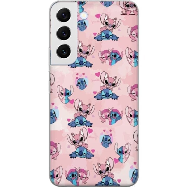 Samsung Galaxy S22+ 5G Genomskinligt Skal Stitch