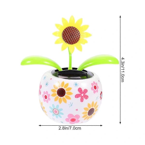 Solros Solcelledansende Blomst Solcelleleker Kontorbord Bildekorasjon