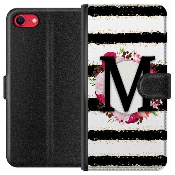 Apple iPhone SE (2022) Wallet Case Letter M