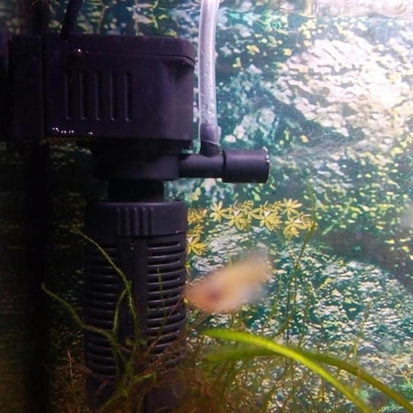 Mini Fish Tank Filter Vatten Aquarium Oxygen Nedsänkbar