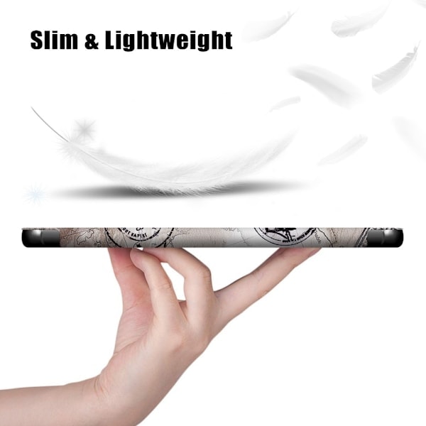 Huawei MatePad T 10 / T 10s - Tri-Fold Fodral - Eiffeltårnet