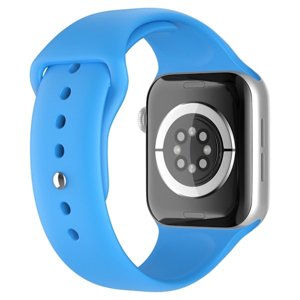 Apple Watch 38/40/41 mm Silikone Armbånd (M/L) Blå