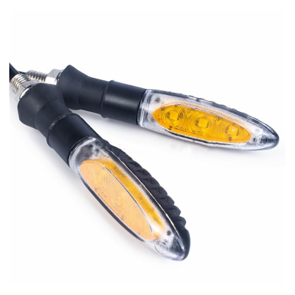 1 par Blinkers Motorcykel LED Blinkers Gul Signallampor Motorcykel Fram Bak Blinkande Signalljus Motorcykel