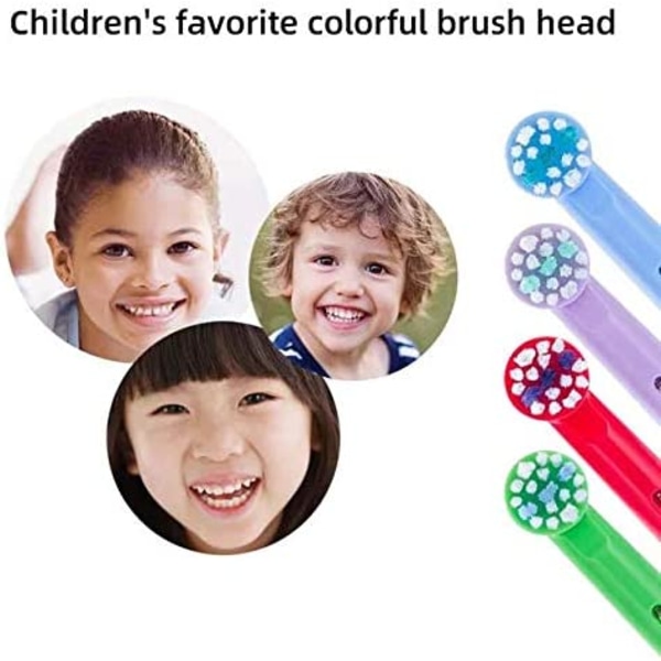 Kompatibla elektriska tandborsthuvuden för barn