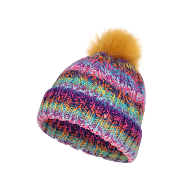 Mountain Warehouse Dame Geneva Regnbue Borgforet Hue Blandet One Size