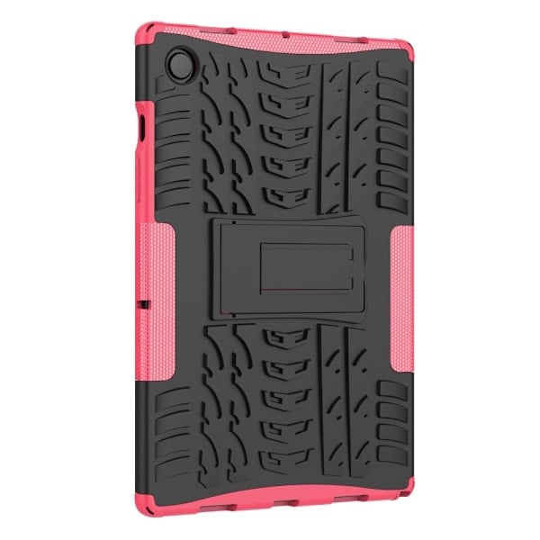 Samsung Galaxy Tab A8 10.5 (2021) Deksel Robust Støtte Armor Rosa