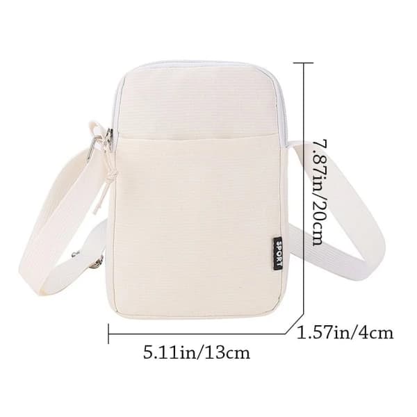 Crossbody-taske Axelväska blå[co]