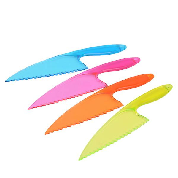 Plastbryllupskage Farve Mariage Kagespade Pizza Fondant Kagespade Fødselsdagsfest Bryllupsgadgets (tilfældig farve)