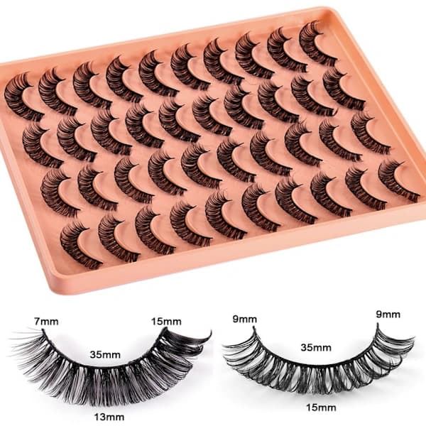 Ripsienpidennykset, venäläiset tekoripset Eye Lash Extension 6 6[CO]