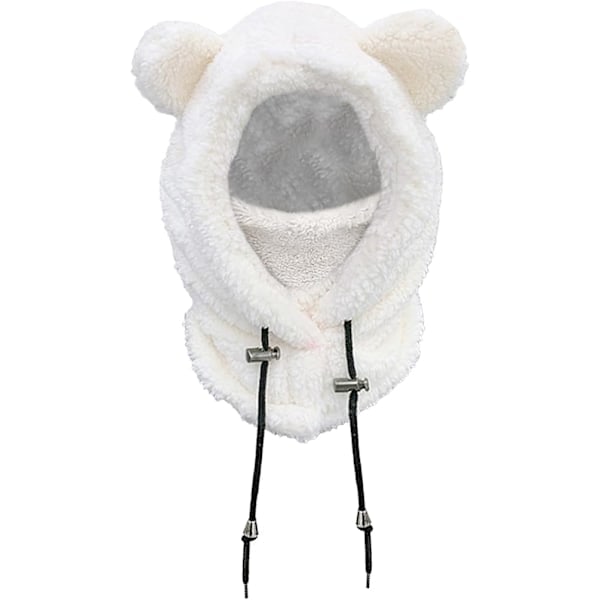 1 stk Strikkede Vinterluer for Gutter og Jenter 3-8 År Balaclava med Justerbare Elastiske Bånd Varme og Bedårende Hodeplagg
