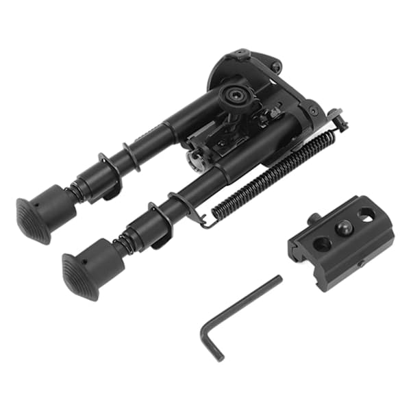 Vikbart snabbfäste Bipod Aluminiumlegering Tripod Skjutstöd för utomhusfotografering