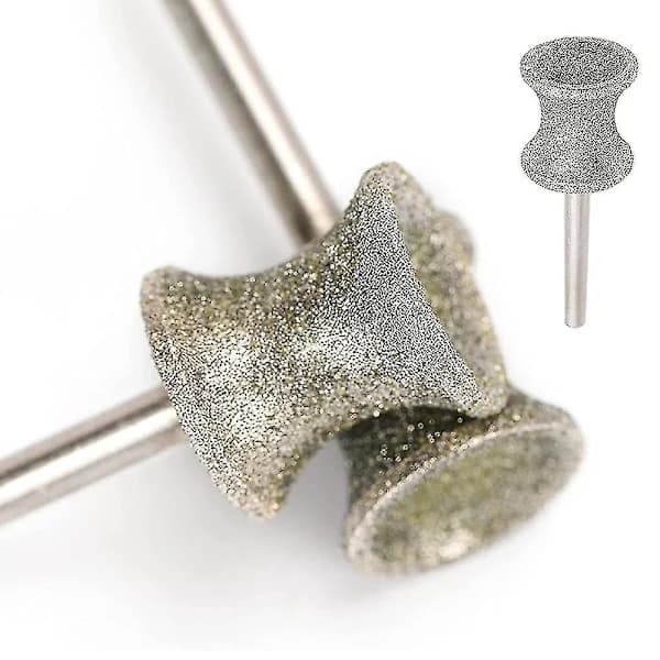 2-pak Diamant Hunde Negle Slibebits Til Roterende Værktøj Passer til Dremel[CO]