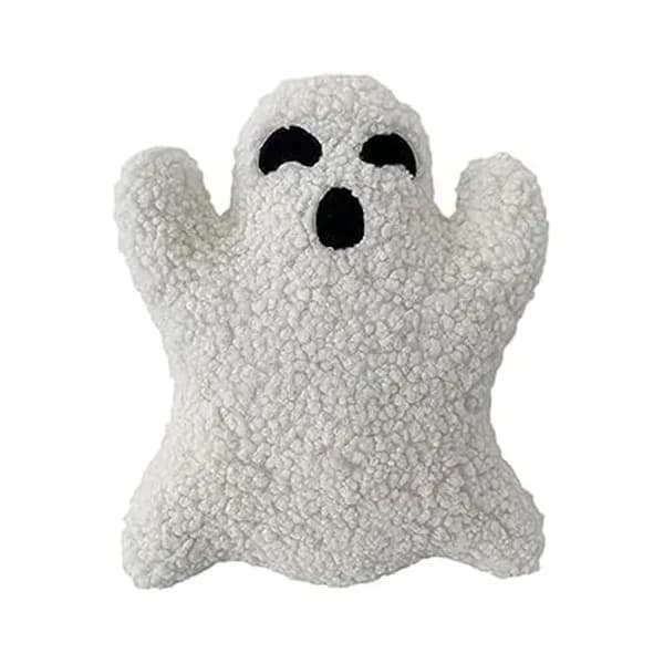 Halloween Decor Ghost Pillow Cute Ghost Plush Ghost Shape Pillow, Ghost Stuffed Animal, 16 Inch