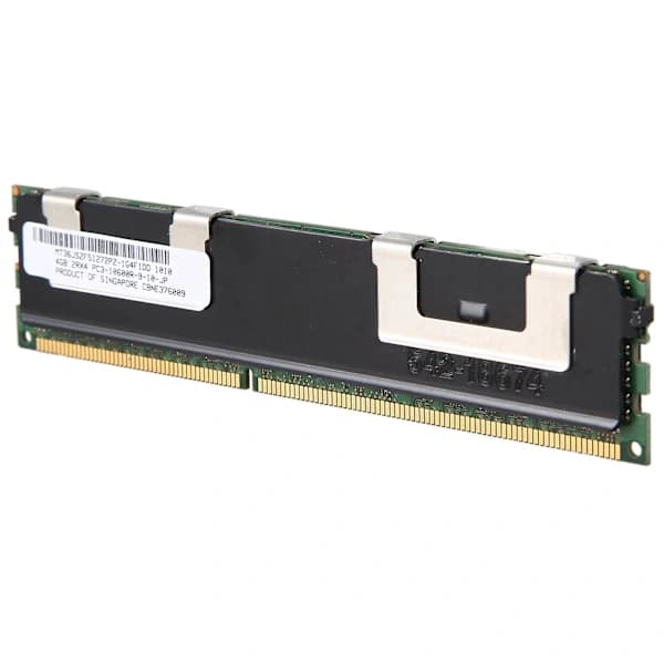 2x 4GB DDR3 Hukommelse RAM PC3-10600R 1333MHz 2Rx4 1.5V ECC 240-pin Server RAM MT36JSF512772PZ[CO]