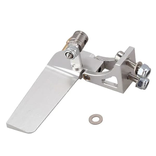 1 stk RC Båt Aluminiumlegering Vannabsorberende Ror 52mm Styreror For Fjernkontroll RC Båter