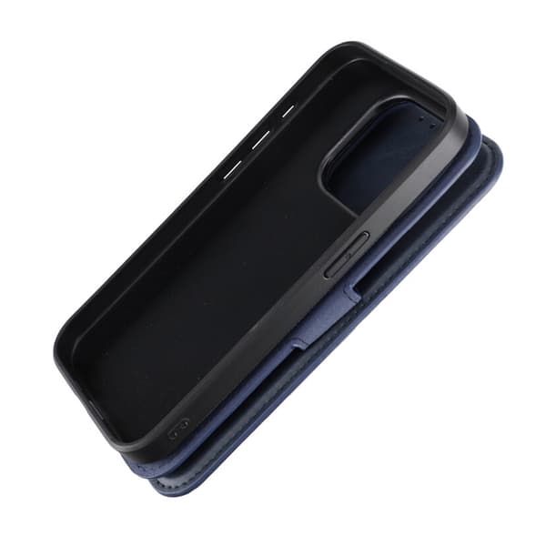 iPhone 15 Pro Pungcover Magnet Rvelon - Blå Marinblå blue