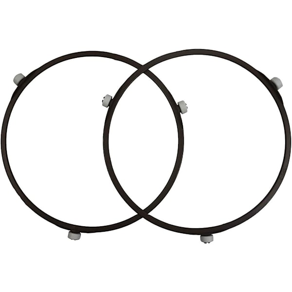 2 stk. 7\" mikrobølgeovn dreieskive ringer - erstatning indre ring for 9,6\"-10,6\" glassplate