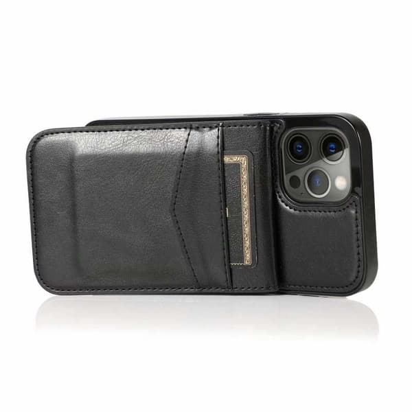 iPhone 12 Pro Max Mobilcover Kortholder 6-RUM Retro V3 Rosenguld 100