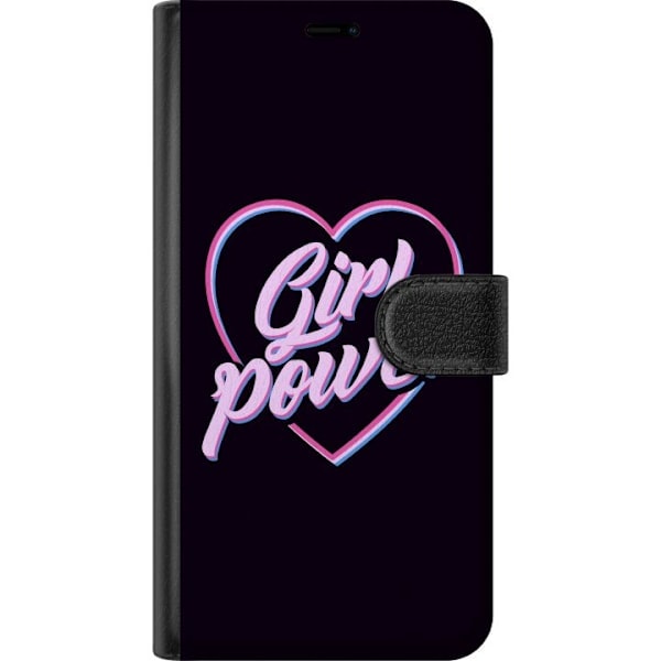 Samsung Galaxy A10 Lompakkokotelo Neon Girl Power