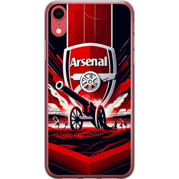 Apple iPhone XR Genomskinligt Skal Arsenal