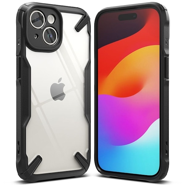 Ringke iPhone 15 Deksel Fusion X Svart