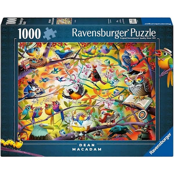 Eloisat Linnut Palapeli (1000 Palaa) 1000 Pieces
