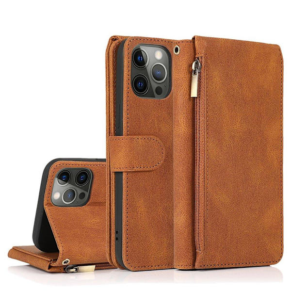 iPhone 12 Pro Max - Elegant Robust Pungcover Röd