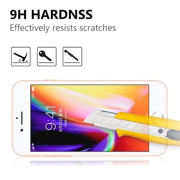 iPhone 7/8/SE (2020/2022) - Premium Härdat Glas