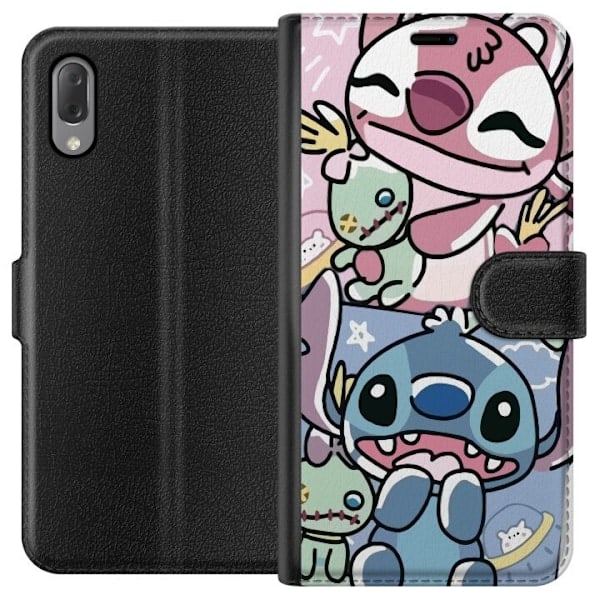 Sony Xperia L3 Lompakkokotelo Stitch
