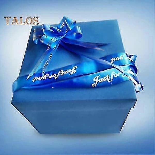 Explosionspresentlåda 5 lager DIY Scrapbook Överraskningslåda för födelsedag, årsdag, bröllop, Alla hjärtans dag, blå blue