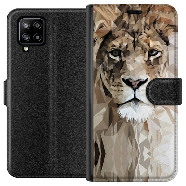 Samsung Galaxy A42 5G Plånboksfodral Lejon