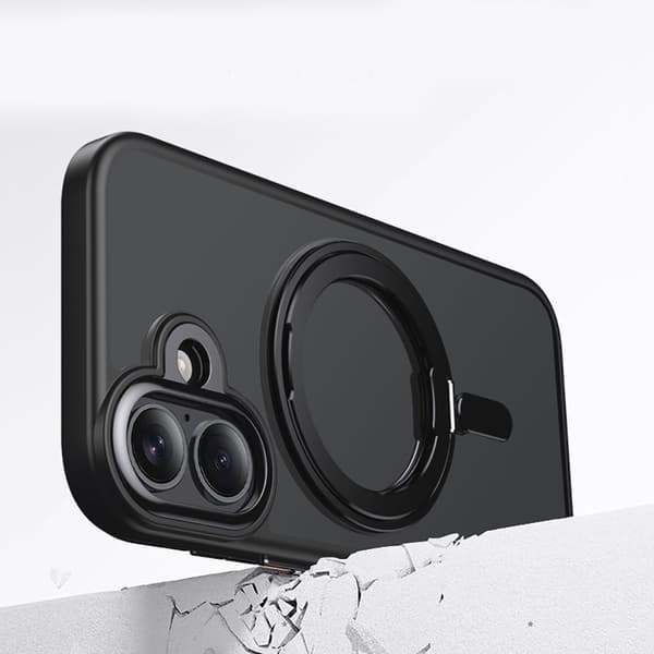 Tech-Protect iPhone 17 Deksel MagSafe MagRing Svart
