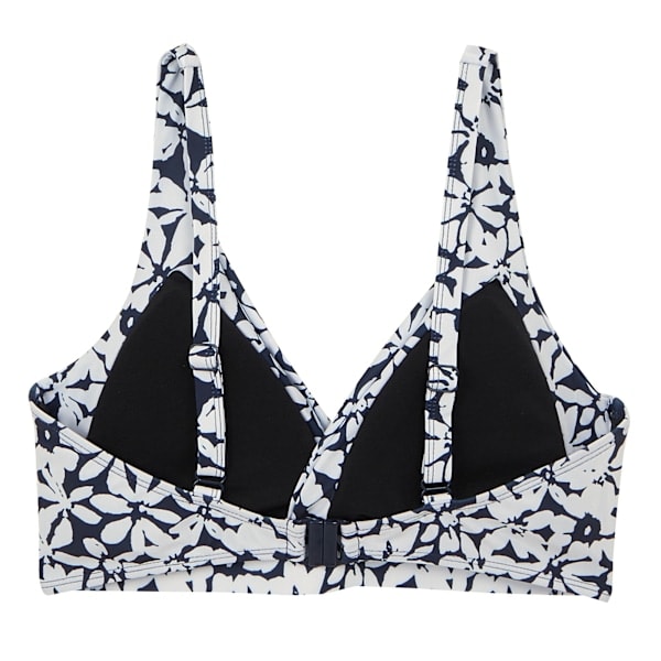 Regatta Dam/Dam Paloma Storblommig Bikiniöverdel 14 UK Marinblå Navy/White 14 UK