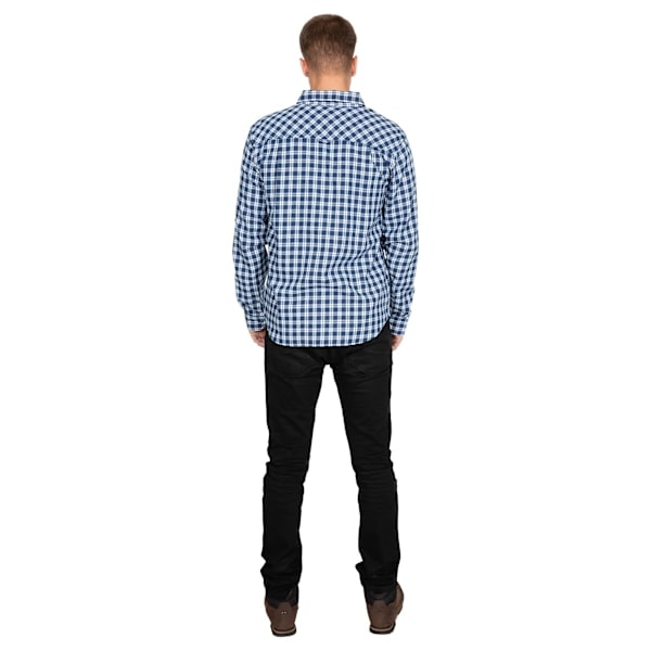 Trespass Sailfoot skjorte XXS Navy Check for menn Navy Check XXS C