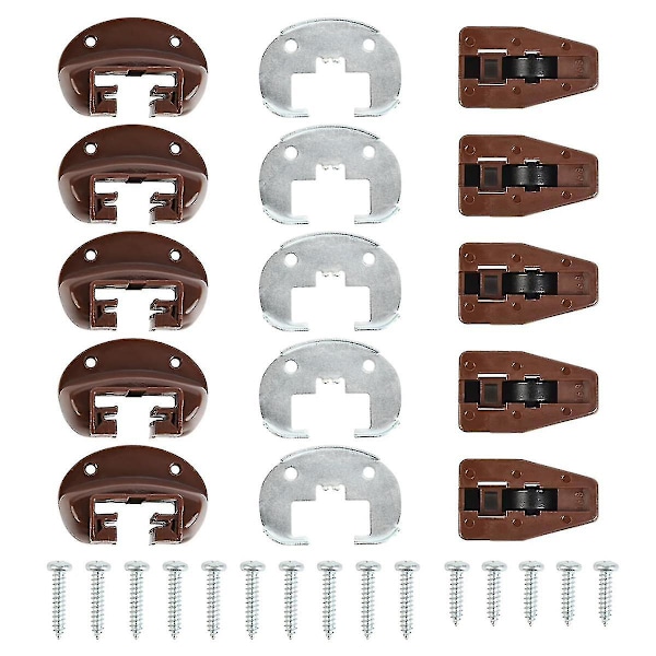5 set ersättningslåda spår glid kit